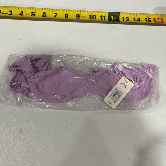 *NWT* Aerie Smoothez Purple Wash Full Coverage Mesh Unlined Underwire Bra - Picture 3 of 5
